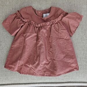 Rachel Zoe Kids Ruffled Blouse in Rose